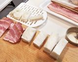 餅ベーコン春巻き作り方2写真