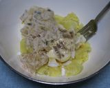 数の子山海漬でポテトサラダ作り方4写真