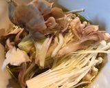 ポテチキ★きのこサラダ菜アヒージョ☆作り方11写真