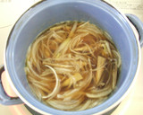 柚子こしょう風味で☆牛蒡と玉葱の甘辛煮作り方3写真