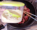 簡単★牛肉しぐれ煮！カフェ風〜半熟卵作り方8写真