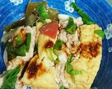 絹揚げと豚肉の重ね蒸し作り方6写真