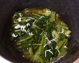 しらすと小松菜の煮浸し♡作り方4写真