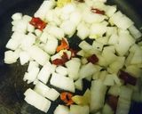 【男飯】ドライカレー【温泉卵】作り方3写真