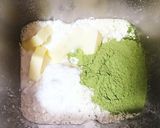 ★抹茶パンとスイートポテトでクリスマス★作り方1写真