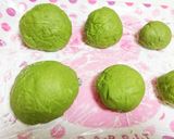 ★抹茶パンとスイートポテトでクリスマス★作り方2写真