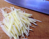 たらのこを甘辛く煮つけて針ショウガを作り方4写真