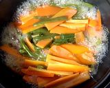 お弁当、副菜☆人参とピーマンのコンソメ煮作り方4写真