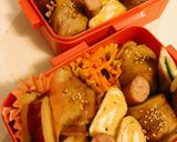 肉巻きおにぎり★女子高生お弁当作り方6写真