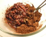 混ぜて焼くだけ！小豆缶で和ブラウニー作り方4写真