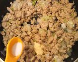 さっぱりコク塩味★葱と鶏ひき肉の中華炒め作り方6写真