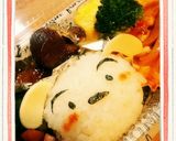 キャラ弁　簡単　シロ☆作り方3写真