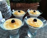 簡単給食パンナコッタ・セロナップルソース作り方10写真