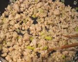 さっぱりコク塩味★葱と鶏ひき肉の中華炒め作り方7写真