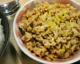 さっぱりコク塩味★葱と鶏ひき肉の中華炒め作り方8写真