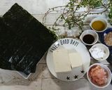 ここにも海苔♪ the うずまき豆腐作り方1写真