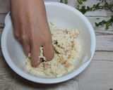 ここにも海苔♪ the うずまき豆腐作り方2写真