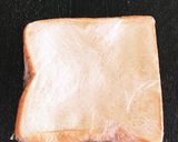 簡単☆ホットサンド風（ハムとチーズ）作り方2写真