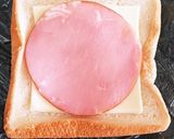 簡単☆ホットサンド風（ハムとチーズ）作り方4写真