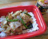 源たれで味付け!焼肉丼♪作り方4写真