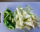 レンジで簡単☆キャベツの胡麻ツナ和え。作り方1写真