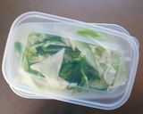 レンジで簡単☆キャベツの胡麻ツナ和え。作り方2写真