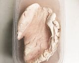 作り置き鶏胸肉☆京風九条ねぎの餡掛け〜作り方1写真