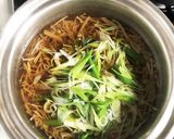 作り置き鶏胸肉☆京風九条ねぎの餡掛け〜作り方3写真