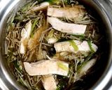 作り置き鶏胸肉☆京風九条ねぎの餡掛け〜作り方5写真