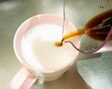 インスタントコーヒーでホットカフェラテ作り方4写真