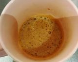 インスタントコーヒーでホットカフェラテ作り方6写真