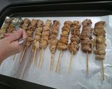 冷凍食品で焼鳥パーティ！ホットプレートで作り方7写真