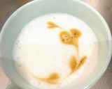 インスタントコーヒーでホットカフェラテ作り方5写真