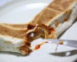 チーズたっぷりかんたんブリトー風作り方12写真