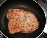 簡単油なし♬レモンチキン照り焼き♪作り方5写真