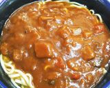 ローリングストック♪レトルトカレーうどん作り方3写真