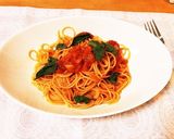 *･基本のトマトソースパスタ*･作り方3写真
