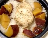 ズボラ飯「鍋キューブサラダチキンご飯」２作り方3写真