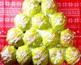 Xmasクリスマスツリーチョコちぎりパン作り方28写真