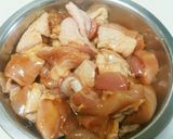 鶏モモ肉と青梗菜の炒め物(とろみ付け)作り方2写真