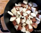 豚肉と大根のはちみつ醤油煮作り方2写真
