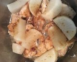 大根と手羽元の煮物作り方5写真
