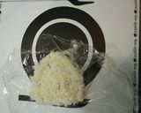 おにぎりに三角目玉焼きをトッピング！作り方3写真