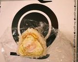 おにぎりに三角目玉焼きをトッピング！作り方4写真