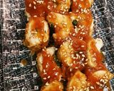 カブの葉巻きササミフライ〜梅ダレ添え作り方6写真