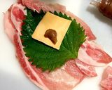 豚薄切り肉でチーズカツ作り方1写真