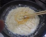 もやしのうどんカルボナーラ作り方4写真