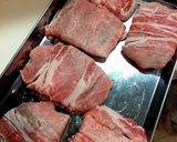 豚薄切り肉でチーズカツ作り方2写真