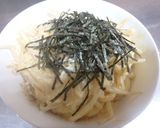 もやしのうどんカルボナーラ作り方5写真