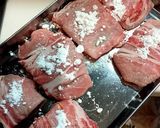 豚薄切り肉でチーズカツ作り方3写真